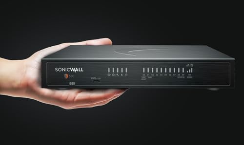Image of SonicWall TZ680 Next-Generation Firewall (03-SSC-1839) - 5 Gbps Throughput, 3.5 Gbps Threat Prevention, Secure SD-WAN | Zero-Touch Deployment