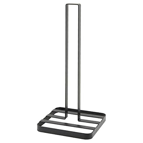 Apollo Industrial Black Kitchen Roll Holder Stand Cover