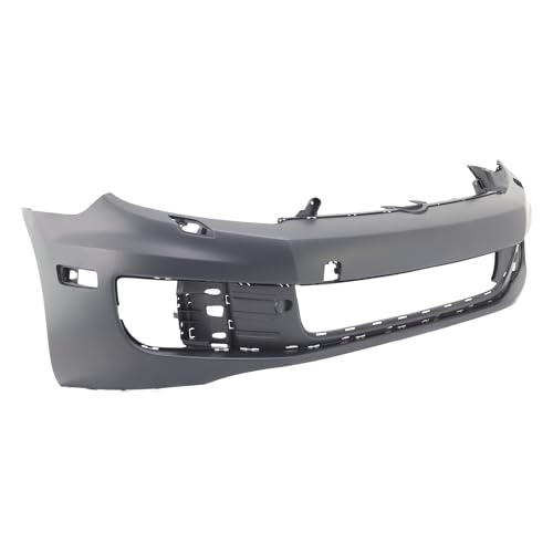 Image of FitParts Compatible with Volkswagen Golf /GTI 2010-2014 Front Bumper Cover | Primed, Ready to Paint, OEM 5K0807217CFGRU, VW1000185