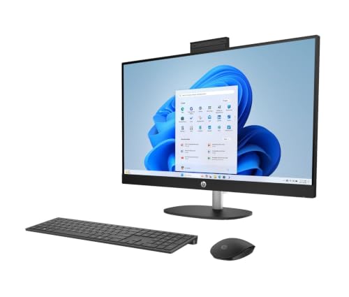 Image of HP AI PC All-in-One Desktop 27 inch Touch IPS FHD Display, Intel Ultra 7-255U