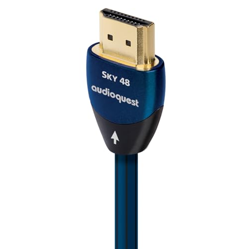 Image of AudioQuest Sky 48 2.1 HDMI Cable - 8K /10K Ultra HD, Gaming, High-Speed, 48Gbps, HDR, eARC - 3m