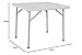 Office Star Resin Sqaure Multipurpose Table with Collapsible Legs, Indoor Outdoor Use for Banquets, Picnics, and Parties, 36 Inch, Square