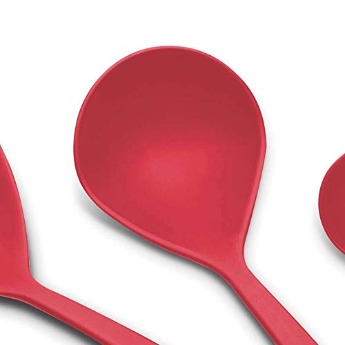 Jogo de Utensílios Utilità Vermelho Tramontina Utilità Vermelho
