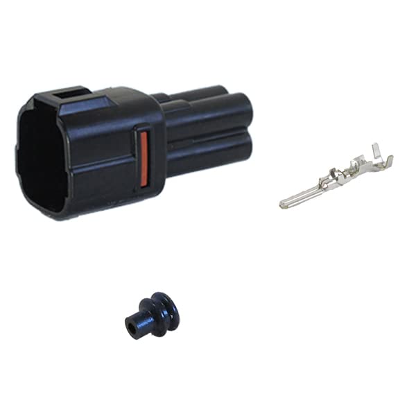 MTシリーズ　4点セット Amazon | 住友電装 090型 MT 防水 4極 オスカプラー・端子セット 黒色