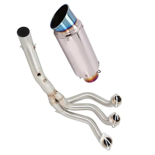 Tuyau liaison avant Yamaha FJ09 et silencieux complet 51 mm pour échappement moto 2015-2020