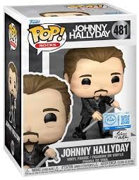 POP Johnny Hallyday Funko Original 481 (with Plastic protetcion)