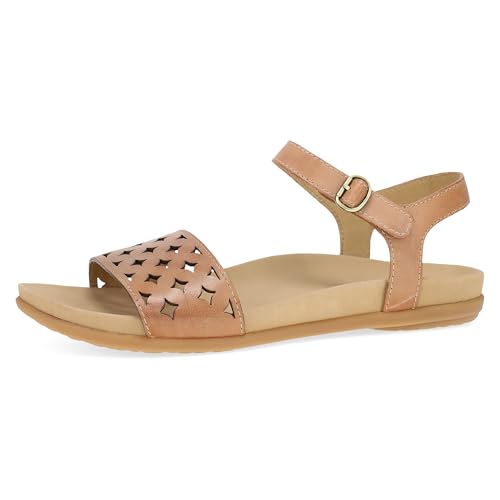 Image of Dansko Jodie Sandal for Women - Leather Linings and Uppers for All-Day Comfort - Dual-Density EVA Footbed and Lightweight Rubber Outsole for Long-Lasting Wear