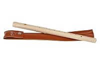 Aulos 700130 C-Fife Querflöte Symphony Mod.C-21 elfenbeinfarb.Doppelloch, inklusive Tasche