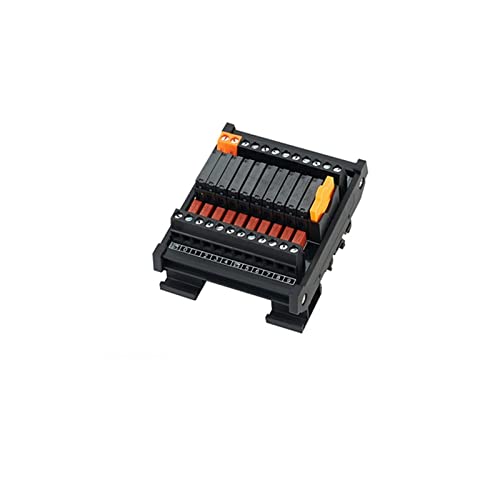 Module d'interface PLC NPN PNP 10 canaux 24VDC à bornier à vis RT-P