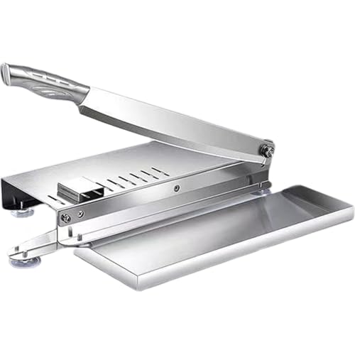 Cortadora Manual de Carne Acero Inoxidable con Báscula miniatura 1