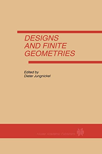 Designs and Finite Geometries (Designs, Codes and Cryptography: an International Journal)