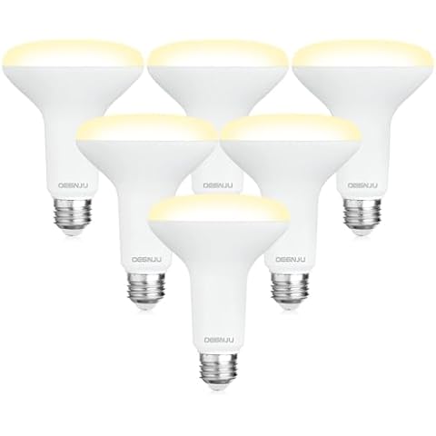 DEGNJU BR30 LED Bulb, Dimmable Flood Lights Indoor CRI80 7W Equivalent 65W 2700K Soft White 650 Lumens, 15000 Lifetime Hours Recessed Light Bulbs, Interior E26 Base LED Can Light Bulbs, 6 Pack Cover