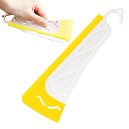 Raspador De Limpieza De Platos, Herramienta Raspadora De Ollas,Limpiador De Sartenes Reutilizable con Raspador De Silicona - Rascador Antideslizante De Cabeza, Diseño De Mango Ergonómico