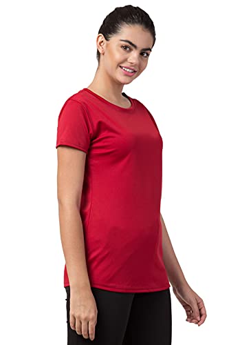Image of BLUECON Women's Slim Fit Polyester T-Shirt