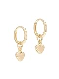 Ted Baker Harrye Tiny Heart Huggie Hoop Earrings For Women