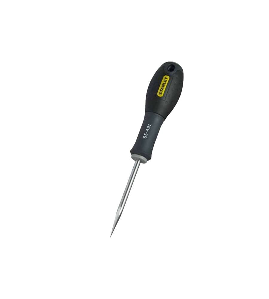 Stanley Spitze flache Ahle (Kunststoff, spitze Spitze) schwarz/grau