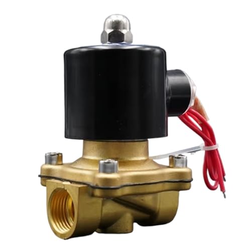 Électrovanne en laiton normalement fermée 1/2 pouce DC24V - 4