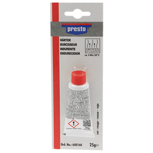 presto 600160 Durcisseur rouge sous blister 25 g