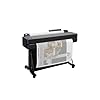 HP DesignJet T630 Large Format 24-inch Plotter Printer, with Auto Sheet Feeder, Media Bin & Stand (5HB09D) - New Model