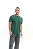 RONOMO Men's Solid Color Comfortable T-Shirt(JS Green S) #2