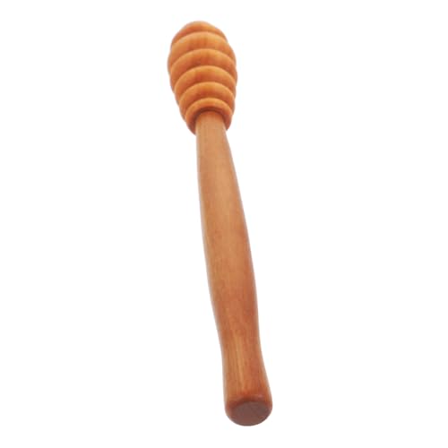Healifty Palillo de Madera para Miel Pequeño Agitador de Cocina y Portátil Barra para Miel y Mermeladas Madera Pulida y Resistente para Dispensar Cocina