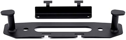 WARN 102222 Winch Accessory: Hook Stay and Fairlead Backing Plate with License Plate Mounting Bracket for Jeep Gladiator JT & Wrangler JL, Black by WARN - Used condition - US$20.74
