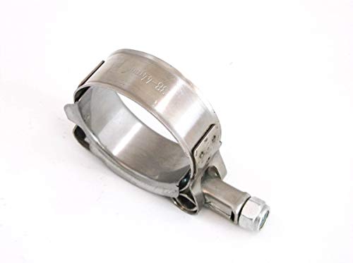 20X Premium 304 Stainless Steel T-Bolt Turbo Silicone Hose Clamp 1.5 Inches 38-44Mm #TOP4