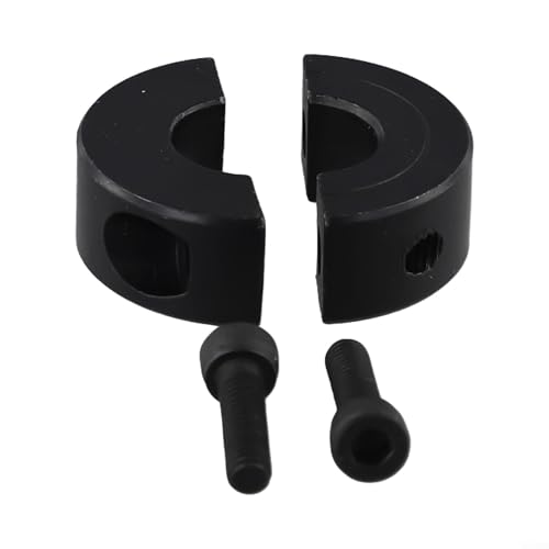 Klemmring für Wellenschutz, Dual Split, 10 mm bis 40 mm, schwarze Stahlausführung (13 mm)