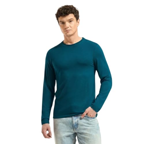 Image of Wellbi Full Sleeve T-Shirts for Men | Black | Breathable Eco-Friendly Bamboo Blend for All-Day Comfort | Ideal for Travel, Gym, or Casual Wear | Machine Washable