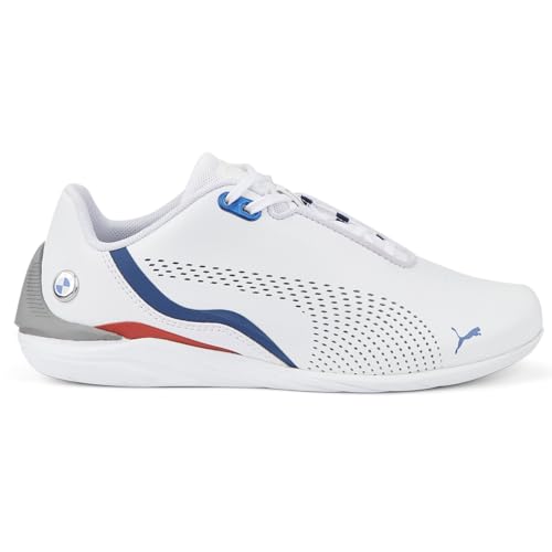PUMA Kids Boys BMW MMS Drift Cat Decima Perforated Sneakers Shoes Casual - White