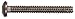 Hillman Stainless Steel Machine Screws 2-1/2 " Phillips Pan Head