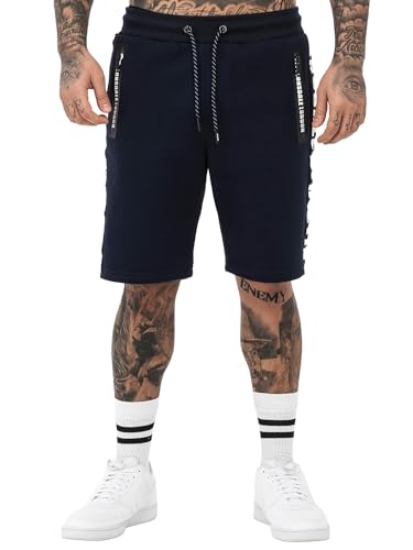 Short Lonsdale London Adbaston en molleton bleu doux et stretch