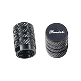 Material: aleación de aluminio, paquete: 1 * par de válvulas de neumáticos, tapas de válvulas de neumáticos para Suzuki GSF 250 600 600S 650 650S 650N 1200 1250 Bandit 650S