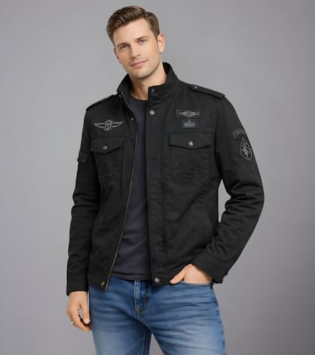 Image of L'MONTE Imported Casual Cotton Fur Winter Jacket for Men