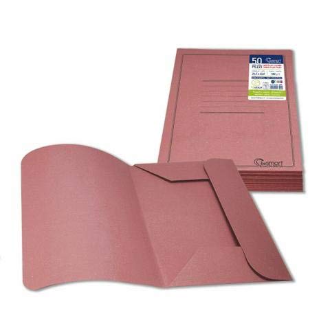 Be Smart Lot de 50 feuilles de papier 3 litres, 180 g, rouge Cover