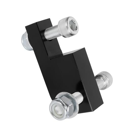 Extension de phare noir haute résistance pour moto | Bloc de positionnement facile à installer