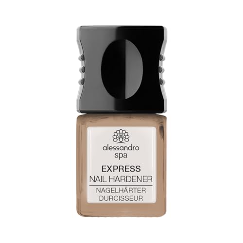 alessandro Endurecedor de uñas Express Almond, producto 2 en 1, 10 ml