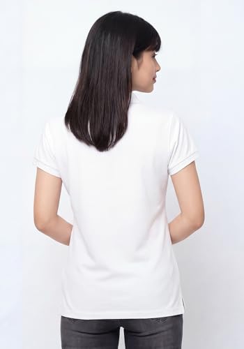 Image of Wear Your Opinion Womens Polo Collar Neck T-Shirt Top (Design: Solid)