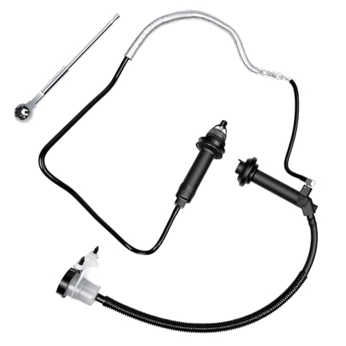 Clutch Master & Slave Cylinder Assembly Compatible with Ford F250/F350/F450/F550 Super Duty 7.3L/6.0L V8 DIESEL 1999-2007 - Replace CC649021 136.65620