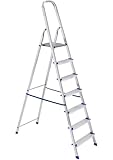 ELEVATA SICUREZZA - Arco guardacorpo maggiorato a 60 cm, traverse rinforzate con doppia ribattitura, gradini larghi 8,15 cm con plastiche copriprofilo, doppia banda di sicurezza