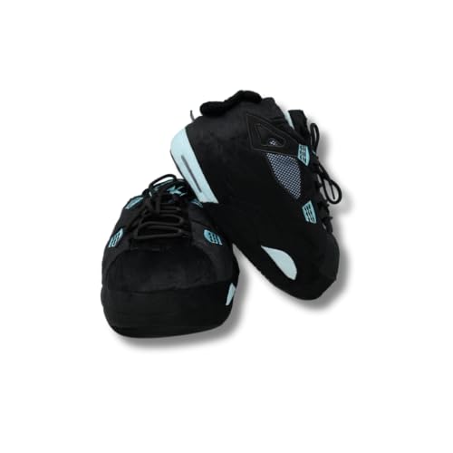 Sneaker Slippers, Blue & Black, One Size Fits Most, Indoor/Outdoor Use4