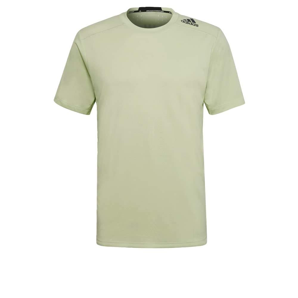 adidas Men's Designed 4 Training Heat.RDY High Intensity Tee, Almost Lime, Medium