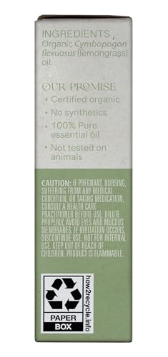Aceite Esencial Orgánico de Lemongrass 0.25 Fl Oz miniatura 4