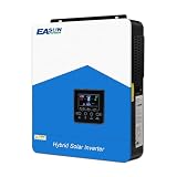 6200W Hybrid Wechselrichter, All-in-One Solar Wechselrichter mit PV 60-500VDC Off Grid reinem Sinus, mit WLAN-Modul, solar Inverter mit 48 V DC auf 230 V AC