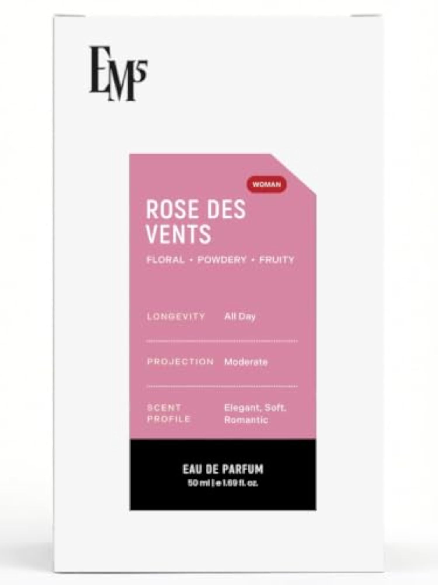 Smart Class Premium Women's Eau de Parfum Rose Des Vents, 50ml