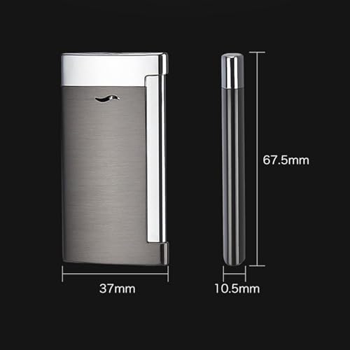 Encendedores torch finos a prueba de viento 2-pack miniatura 6
