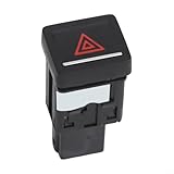 Interrupteur de feu de détresse double flash pour console centrale Golf 7 MK7 5GG953509 Pièce de voiture 12 V Bouton de flash de rechange