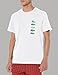 Lacoste Men's Regular Fit Iconic Croc T-Shirt, White, 3X-Large