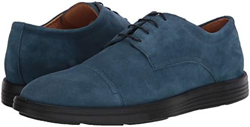 Driver Club USA Men's Leather Made in Brazil EVA Lightweight Oxford with Captoe Detail, Denim Suede, 10.5 M US | Image 6