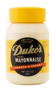 Duke's Smooth & Creamy Real Mayonnaise - 8 Ounce Jar - (Pack of SIX)